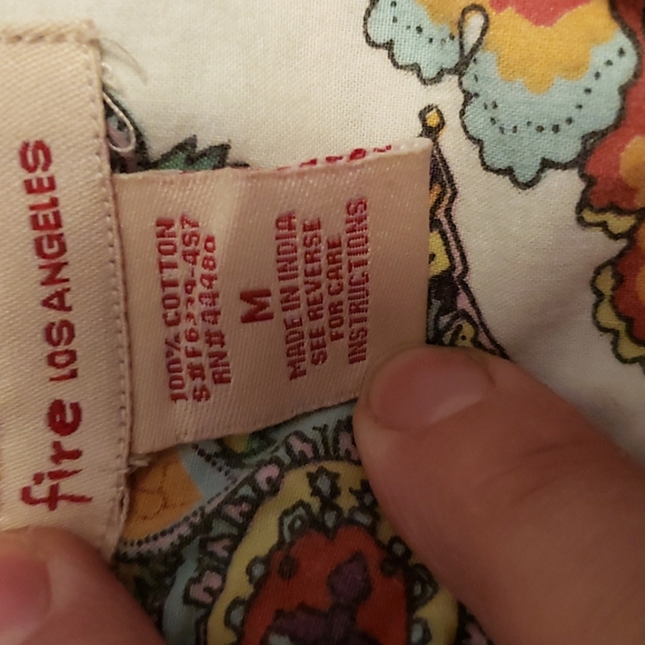 Mini skirt by Fire Los Angeles size medium multicolored - Picture 6 of 7